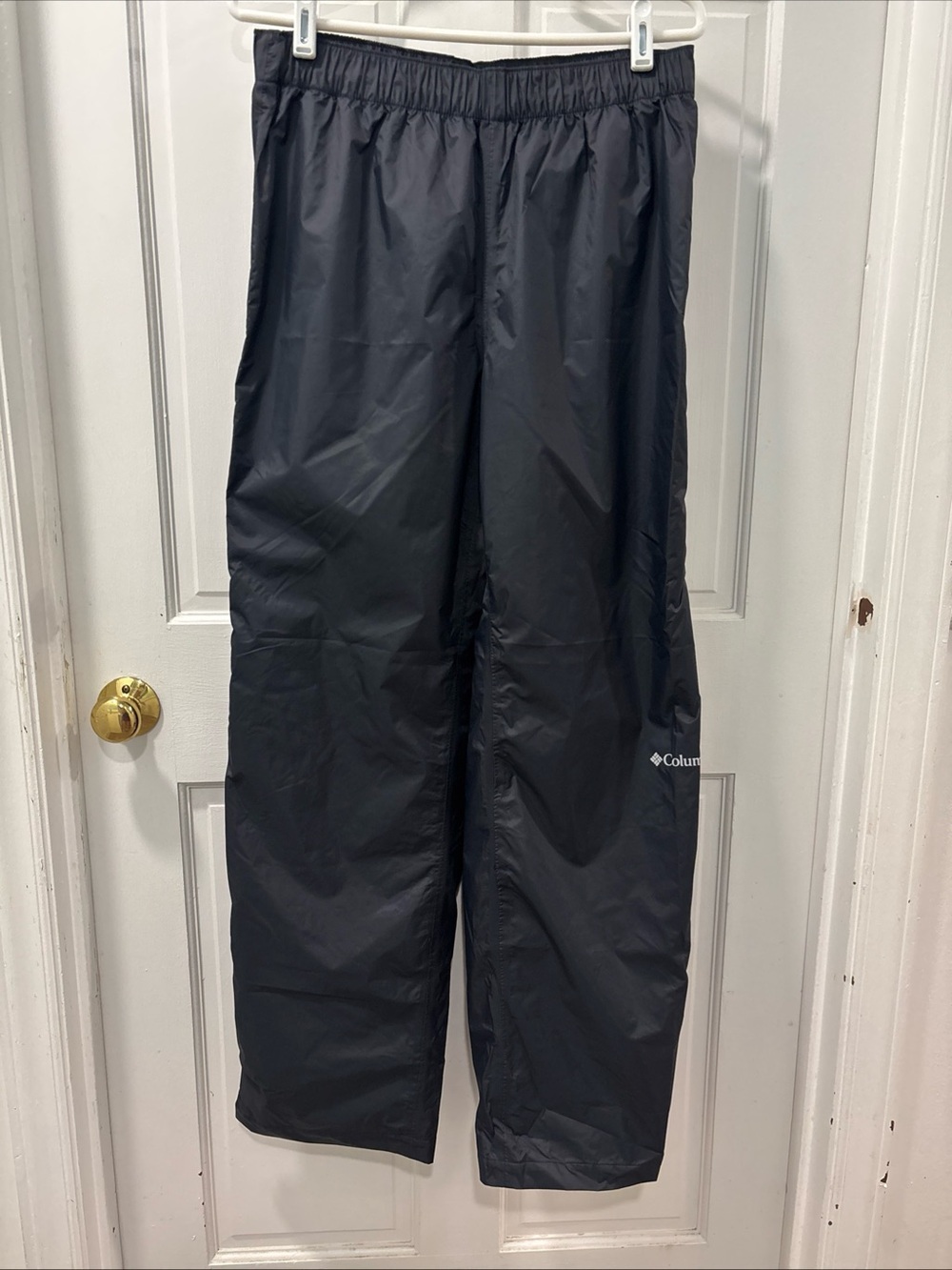 Columbia Men’s Omni-Tech Rain Pants Size Medium Black Waterproof Nylon NWOT